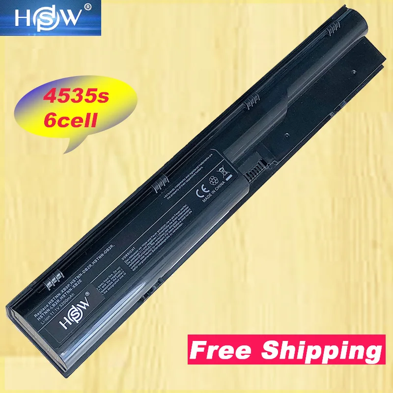 

HSW 5200mAh 6 Cells laptop battery For HP ProBook 4330s 4430s 4431s 4530S 4331s 4535s 4435s 4436s 4440s 4441s 4540s PR06 PR09 HS