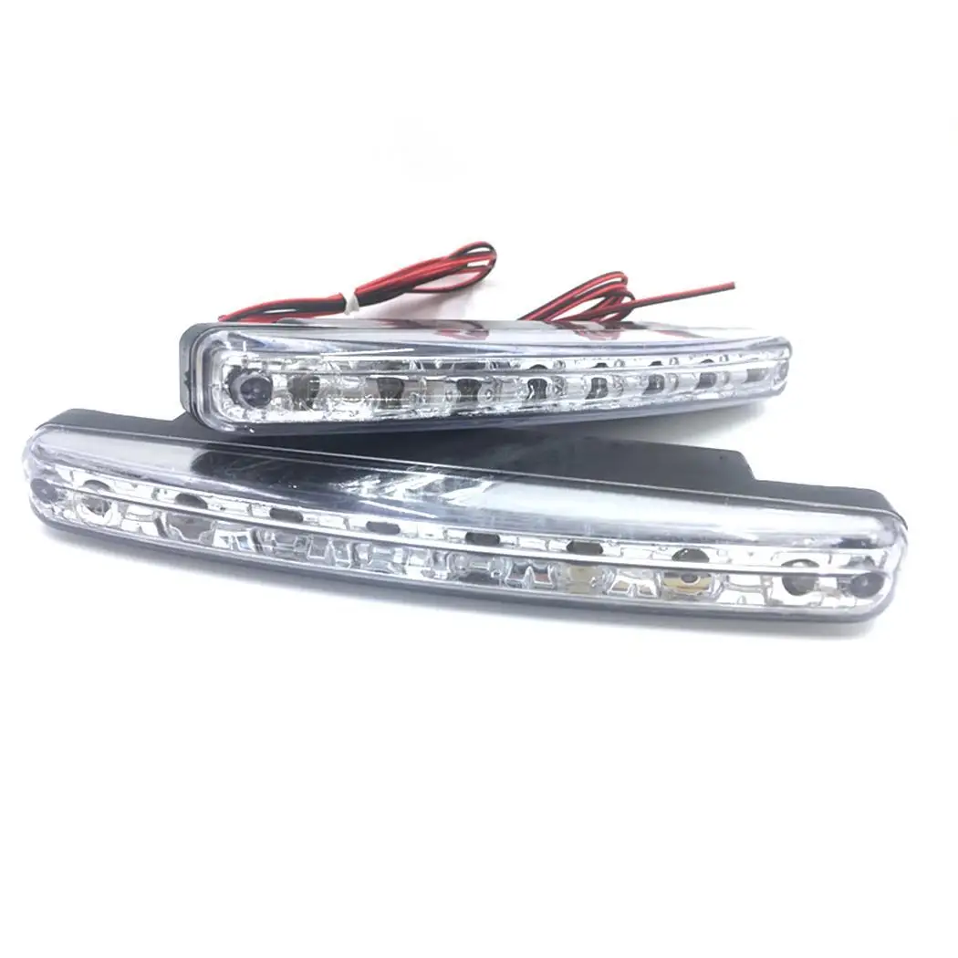 Waterproof 8pcs LED Light External Car 8W 50000-100000 Hours Daytime 10000-12000MCD Running 8000-9000k | Автомобили и мотоциклы