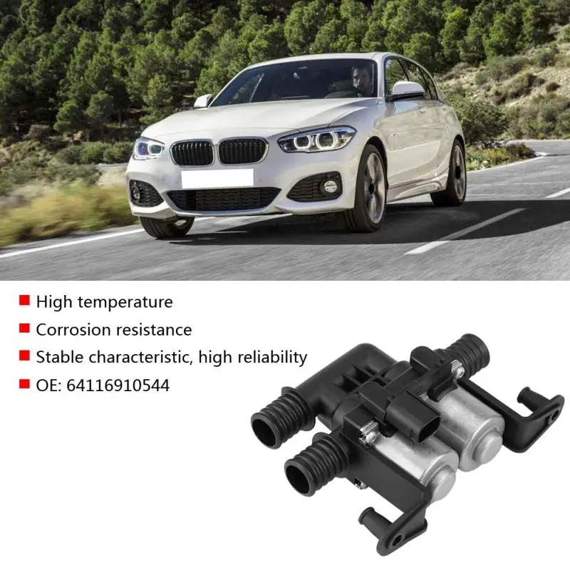 Клапан управления железным нагревателем подходит для BMW E53 E70 F15 X5 E71 F16 X6 00-15 64116910544 |
