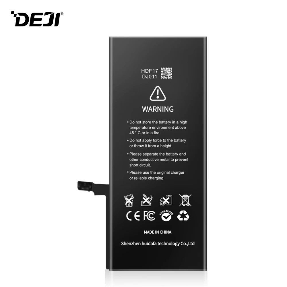 Deji батарея для iPhone 6 i6 6G Apple iPhone6 1810mAh Высокая реальная емкость литий полимерная +