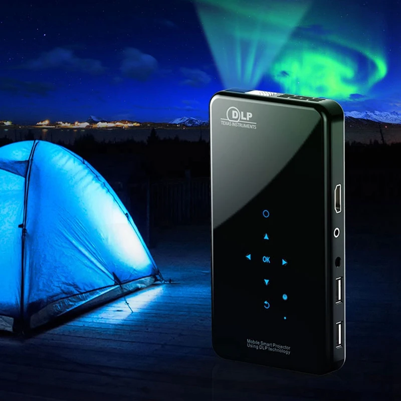 X2 Android 7 1 Led 1080P Hdmi-In проектор беспроводной Bluetooth 2 4G/5G мини-проектор c WiFi |