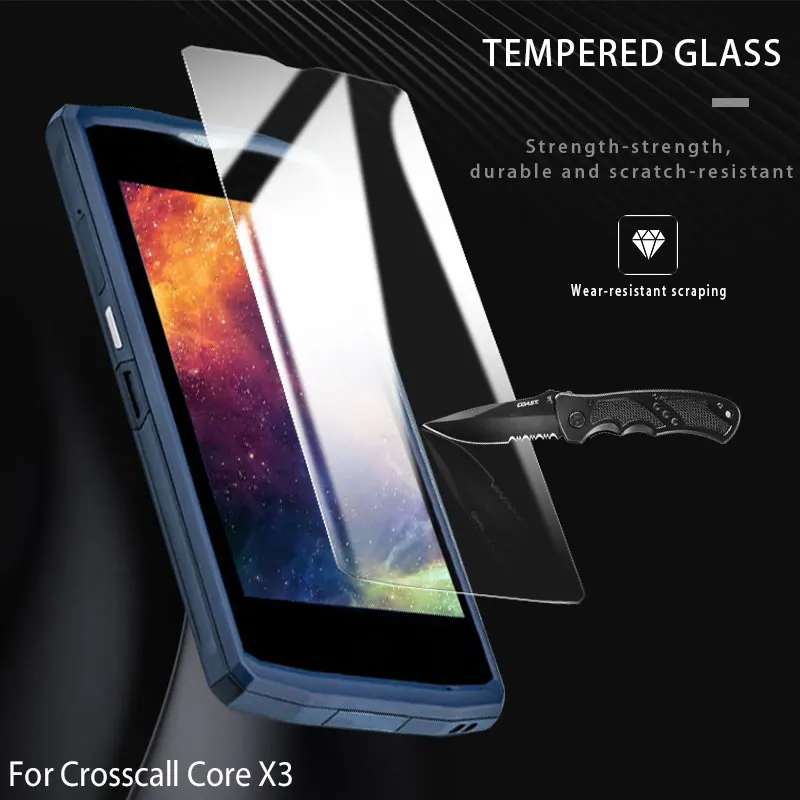 Для Crosscall Core-X3 Телефон Защитная стеклянная пленка для экрана 5 0 дюймов Прозрачная