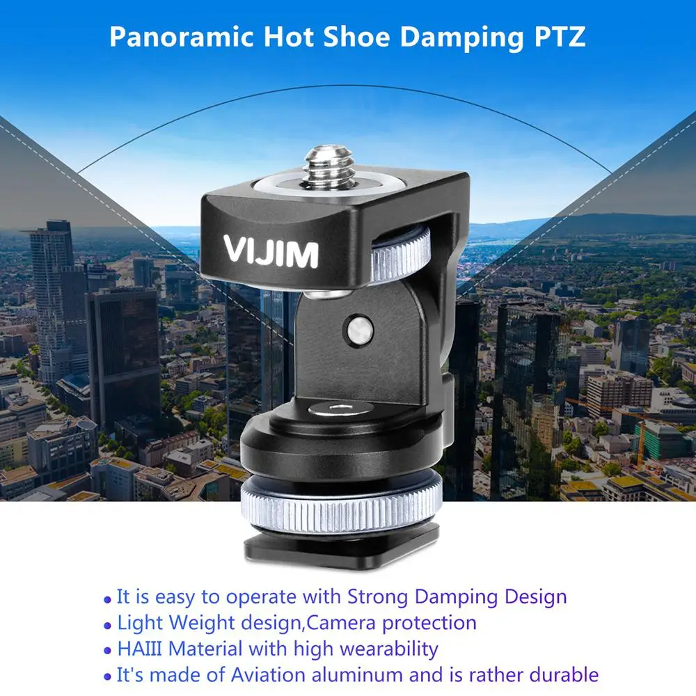 360 Paranomic башмак шариковая головка монитор базовый кронштейн держатель