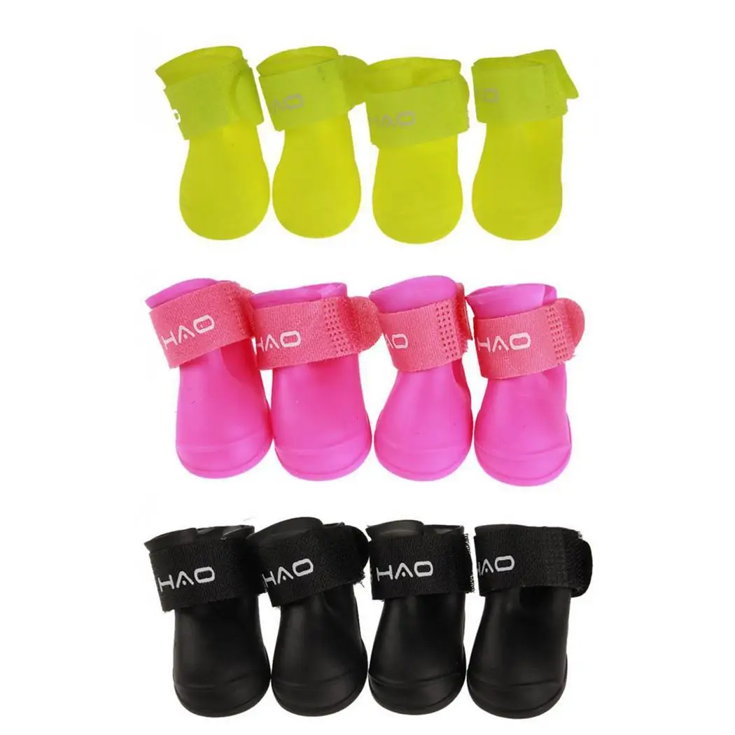 Защитные Водонепроницаемые Нескользящие непромокаемые сапоги для кошек и