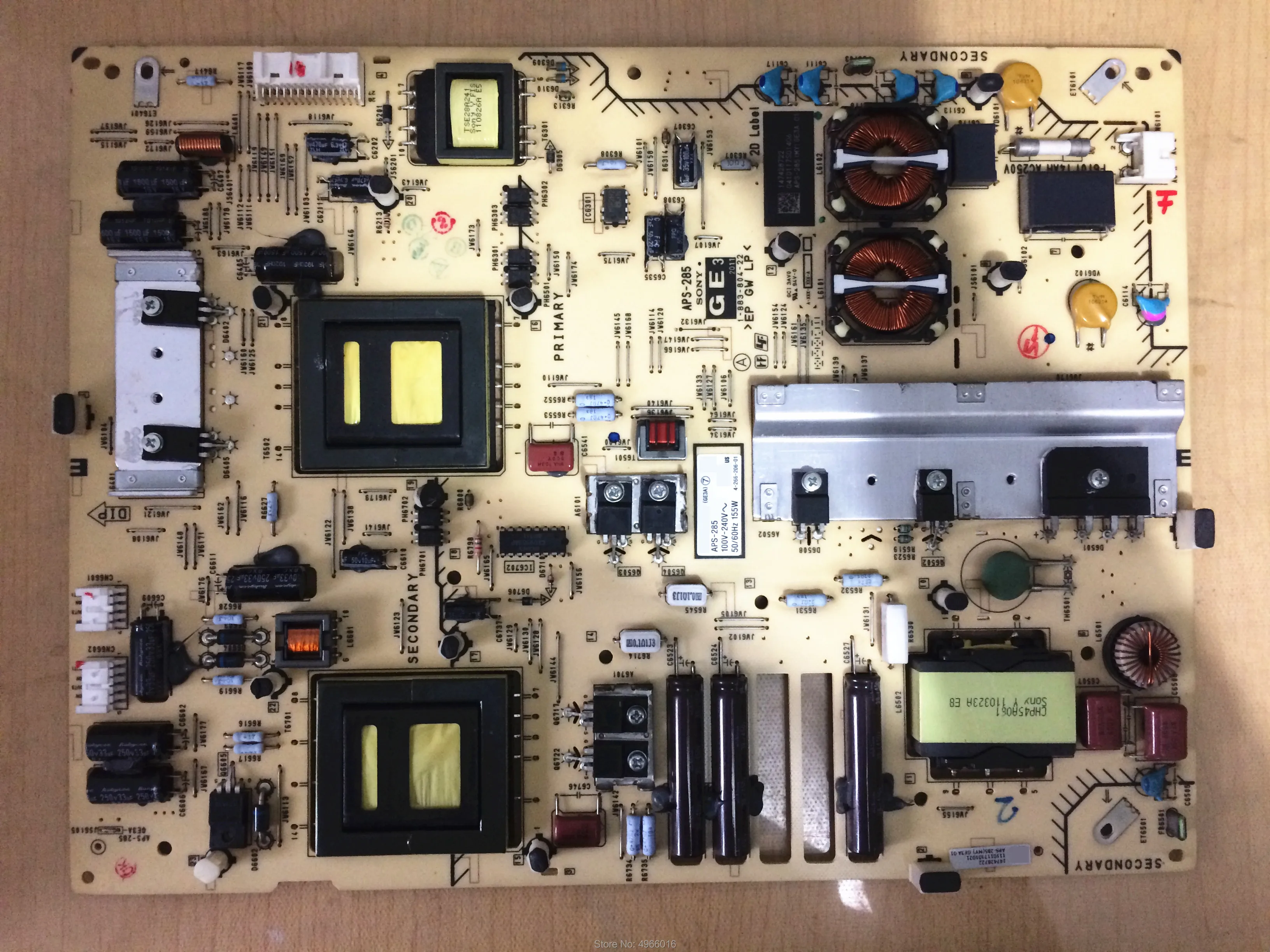 Оригинальный KDL-46EX520 40EX520 Мощность доска 1-883-804-22 APS-285 DJ оборудование аксессуары |