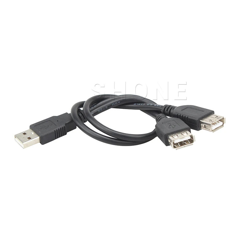 USB кабель для зарядки и передачи данных 2 0 см два кабеля 1 оборот Женские