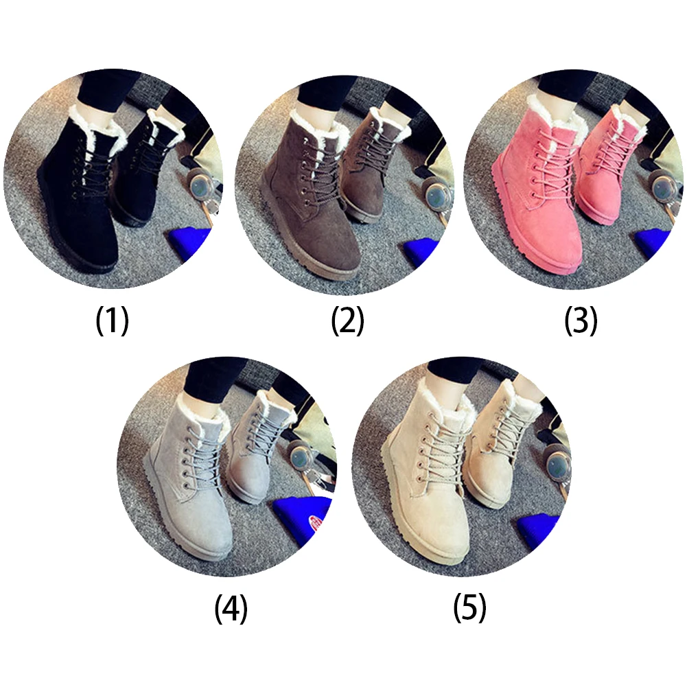 Ботильоны модная осенне зимняя замшевая обувь на шнуровке zapatos mujer botas