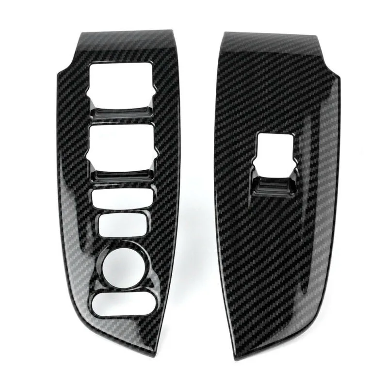 ABS углеродного волокна стиль окна лифт переключатель панель для Honda Accord 2018 (не EX