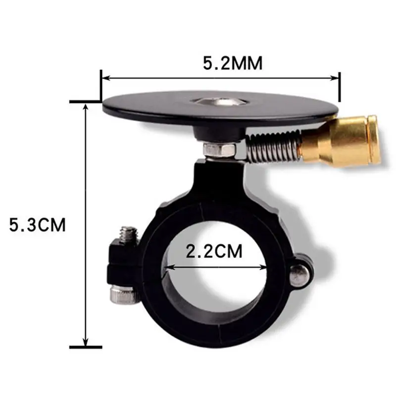 

Retro Invisible Bell For Bicycle Mountain Bike Accessories Clear Sharp Sound Bike Bell Handlebar Mount Creative Bicycle Bell