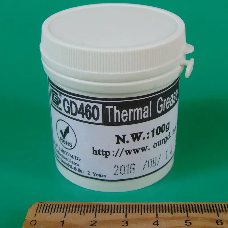 High Guide Gd460 Heat Conduction Grease Dissipate Silica Gel Ointment Silver Net Weight 100g Jar | Компьютеры и офис