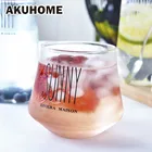 Новый шаблон Monolayer Инс стеклянная чашка высокая термостойкость Suny молоко чашка для завтрака сок стеклянный подарок