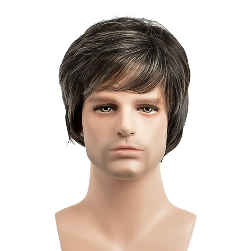 Аксессуары для волос мужчин модные красивые аксессуары коричневый Косплей