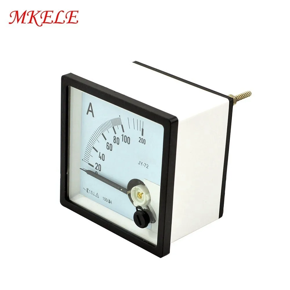 Makerele AC 72(100) Analog Ammeter Panel Current Amper Meter Pointer Diagnostic-tool Amperimetro Ampermeter Tester Hot Sale | Инструменты