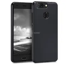 Мягкий чехол для ZTE Blade V9 Vita черный мягкий прозрачный матовый из