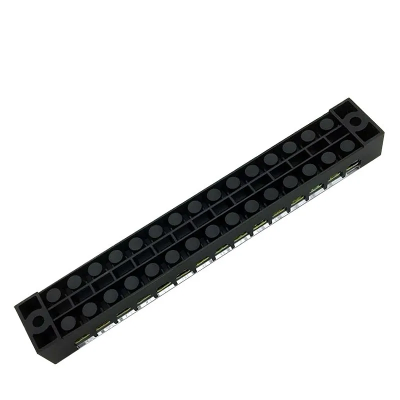 Клеммная колодка TBC-1515/TB-1515 фиксированного типа с винтами 15 а 600 в позиций 0 5-1 5 мм2