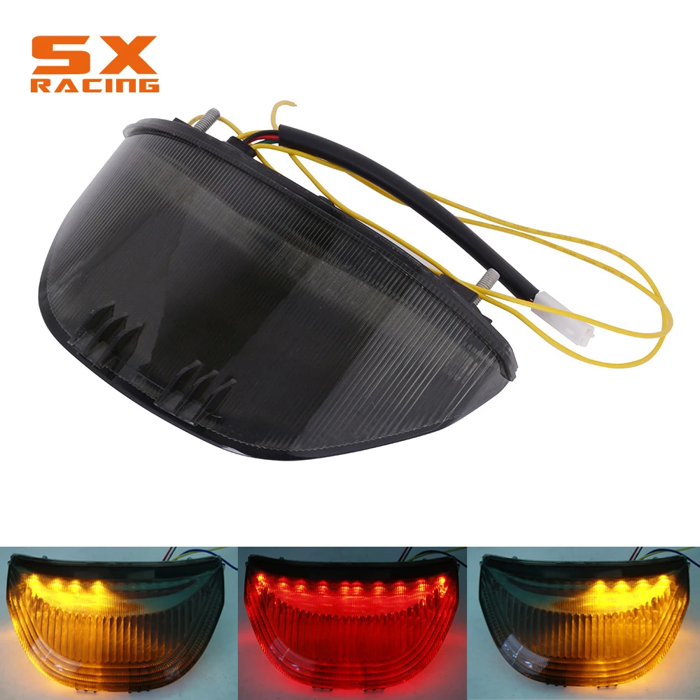

Motorcycle 5 Line Rear Tail Light With Turn Signals Integrated Led Light Blinker Lamp For HONDA CBR600RR 03-06 CBR1000RR 04-07