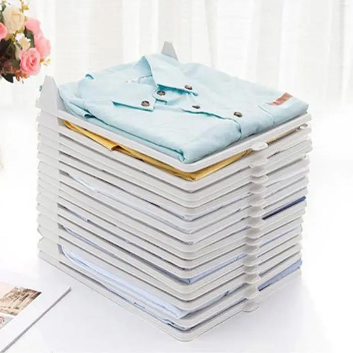 Home T-shirt Shirt Anti-wrinkle Wardrobe Folding Storage Fashion Travel Outdoor etc Board Hole 700g | Дом и сад