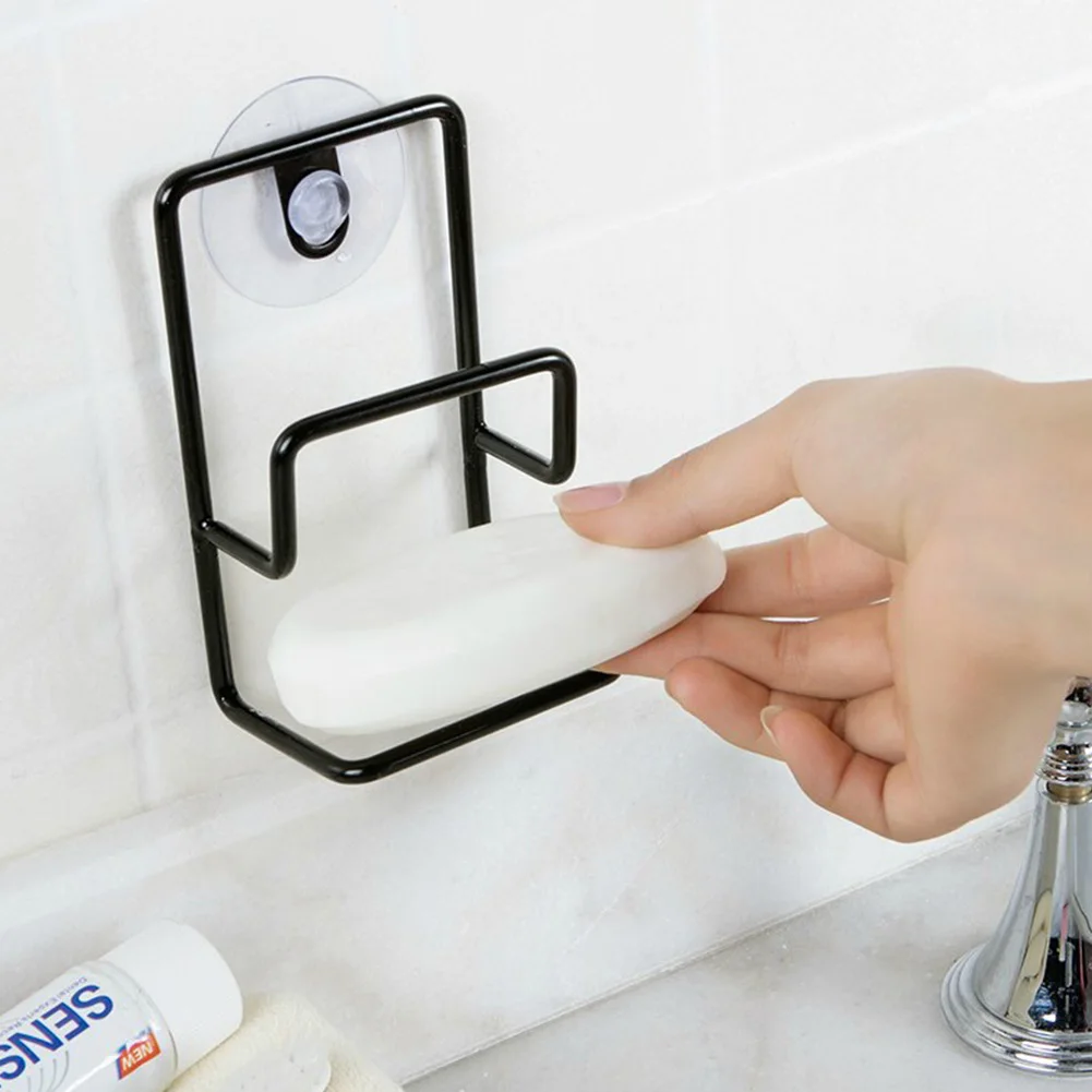 2 цвета удобные губки кисти кухня ванная комната всасывания Железный Держатель