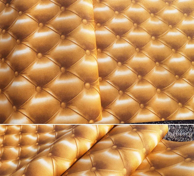 

For European Imitation Leather Wallpaper 3d New Living Room Soft Wallpaper Papel De Parede Tv Background Wall Papers Home Decor