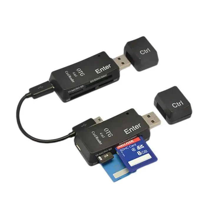 SD MMC SDHC TF считыватель карт памяти на компьютер мобильный телефон USB Письмо 2 0/1 1 в