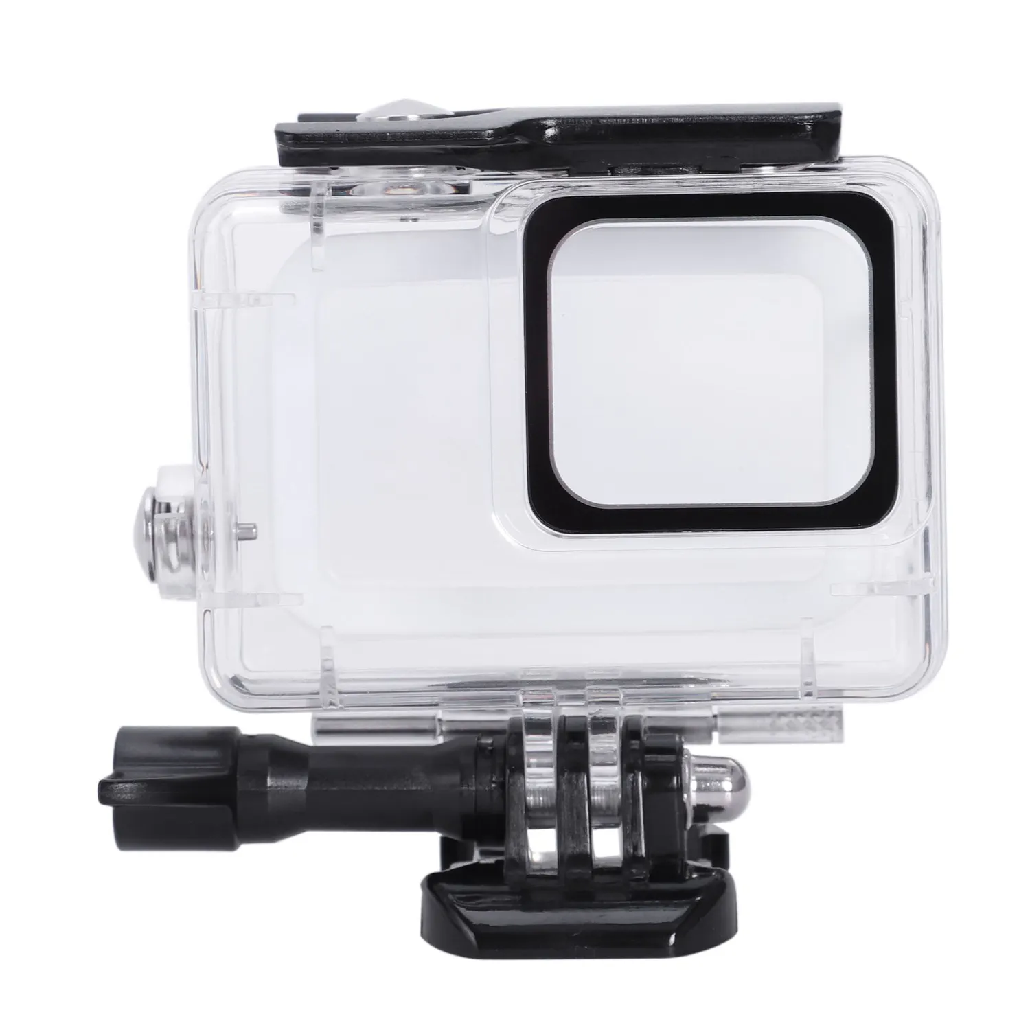 Водонепроницаемый корпус для Gopro Hero7 белый и серебристый защитный 45 м чехол