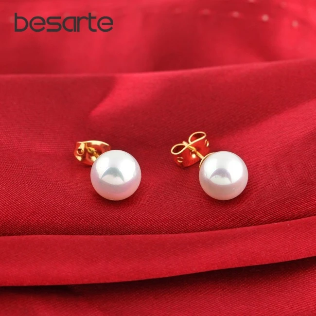 

Pearl Earring Stud Earrings For Women Bijoux Gold Ear Brinco Ouro Bijouterie Boucle D'oreille Earings Fashion Perla E2899