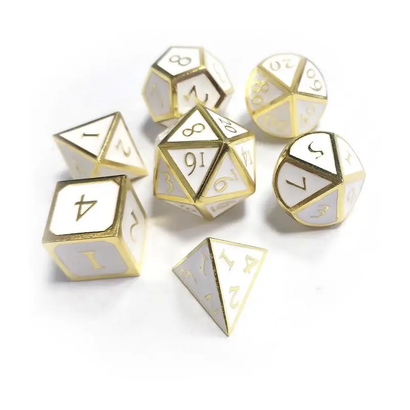 7 шт./компл. 12 20 мм креативная РПГ игра Dice D & новый выпуск шрифт для подземелий и