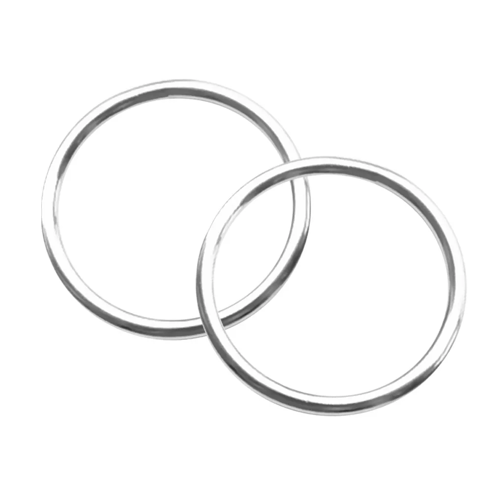 

2pcs Ring Buckle Boat Sailing DIY Accessory Ring Loop Clip Fastener