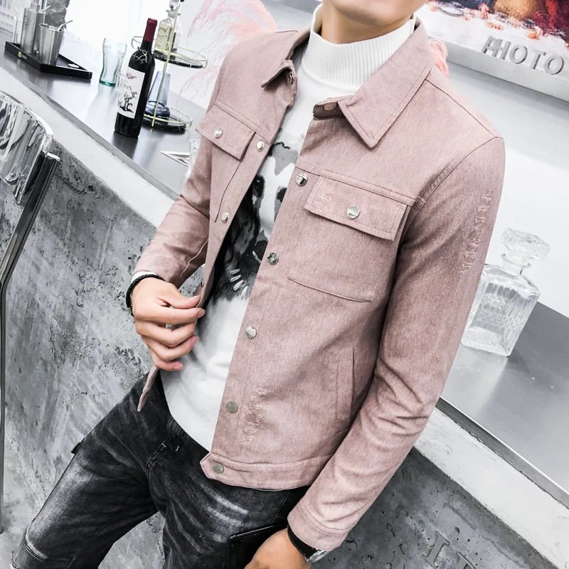 4 цвета Для мужчин s Искусственная кожа пальто Slim Fit из искусственной кожи Chaqueta Cuero