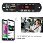 5 в 12 В автомобильный беспроводной Bluetooth MP3 WMA декодер плата аудиоплеер модуль USB TF AUX FM радио с пультом дистанционного управления музыкальный динамик