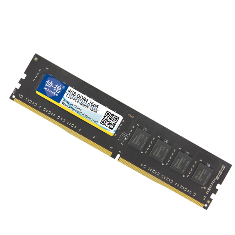 Xiede настольный компьютер оперативная память модуль DDR4 2666 PC4-2666V 288Pin DIMM МГц для
