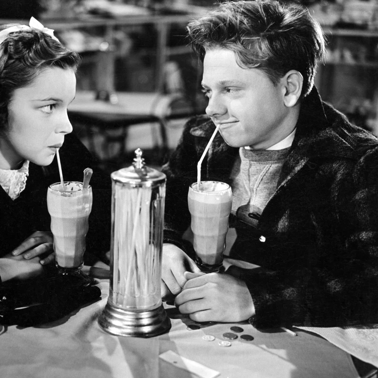 Love Finds Энди Харди Джуди гирлянда Микки Руни 1938 фото печать (14x11)|Таблички и знаки| |
