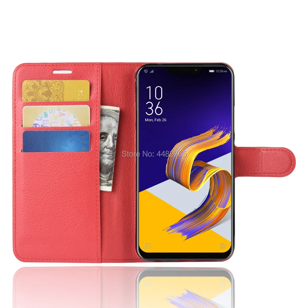 Кожаный чехол ZB602KL для ASUS Zenfone Max Pro M1 чехол-книжка из искусственной кожи ZB 601KL |