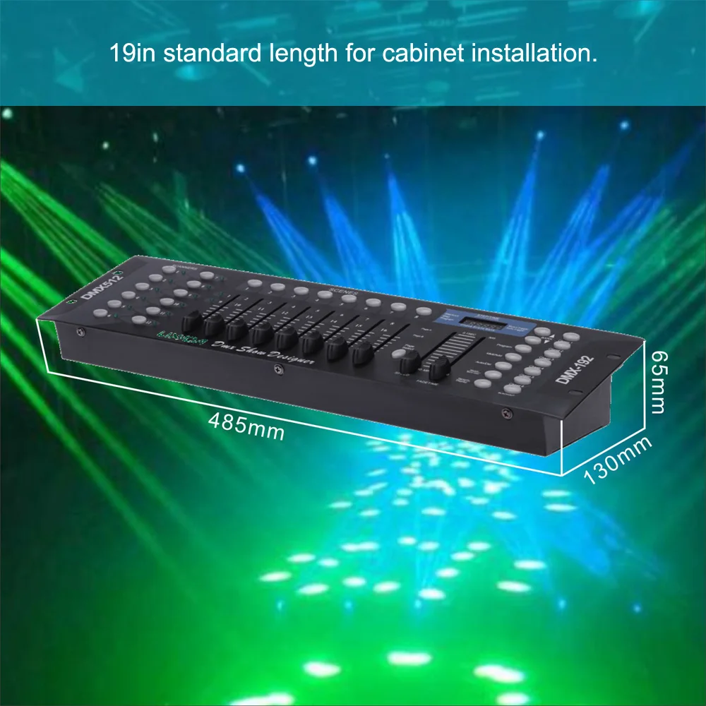 Консоль DMX512 профессиональная для диджея контроллер дискотеки шоу на 192 каналов