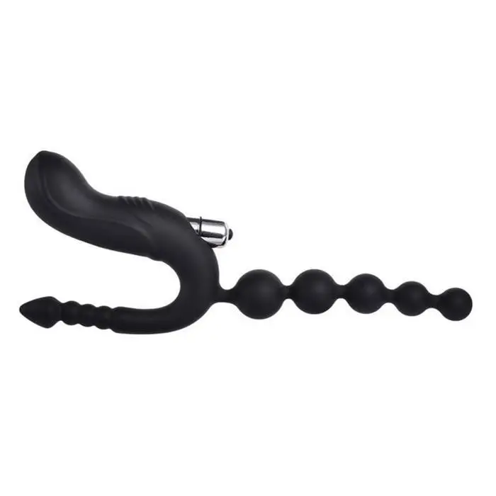 LI BO Anal Plug Dildo Vibrator Beads Prostate Massage Dual Motors Butt Stimulator Adults Sex Toys For Women Men |