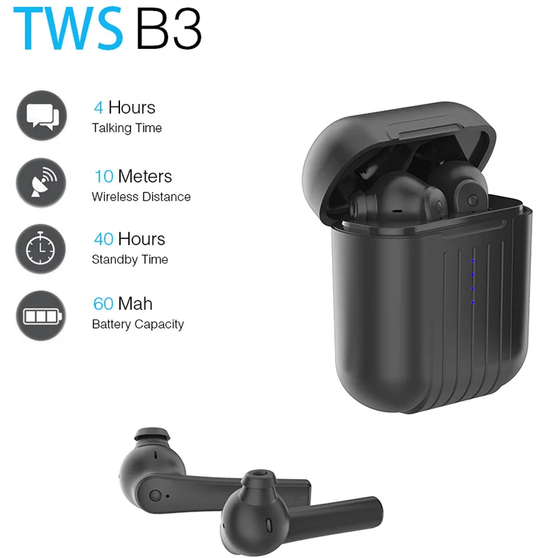 KISSCASE TWS мини беспроводные наушники Bluetooth спортивные для Android iPhone стерео гарнитура