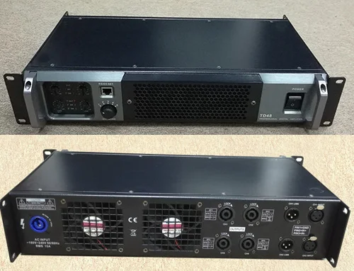 Четырёхканальный цифровой усилитель встроенный процессор DSP 4x1300 Вт Sofware для