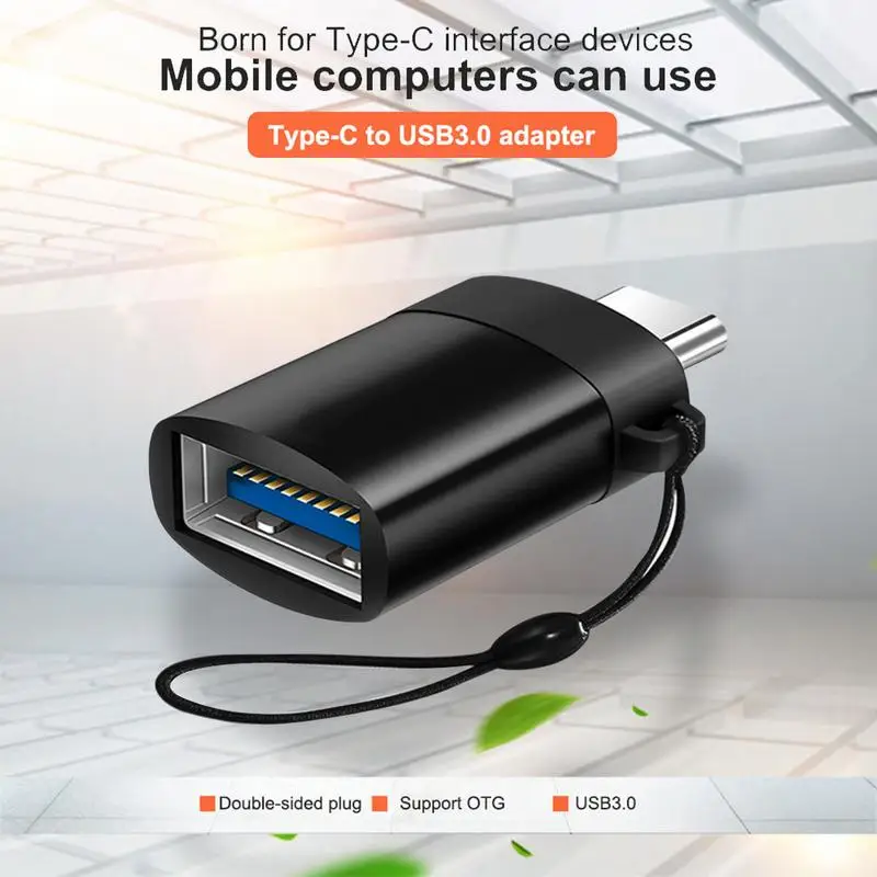 Micro OTG Type C USB адаптер для Macbook Tablet Huawei Lenovo Zuk Z1 Samsung Galaxy 3 0 зарядный преобразователь