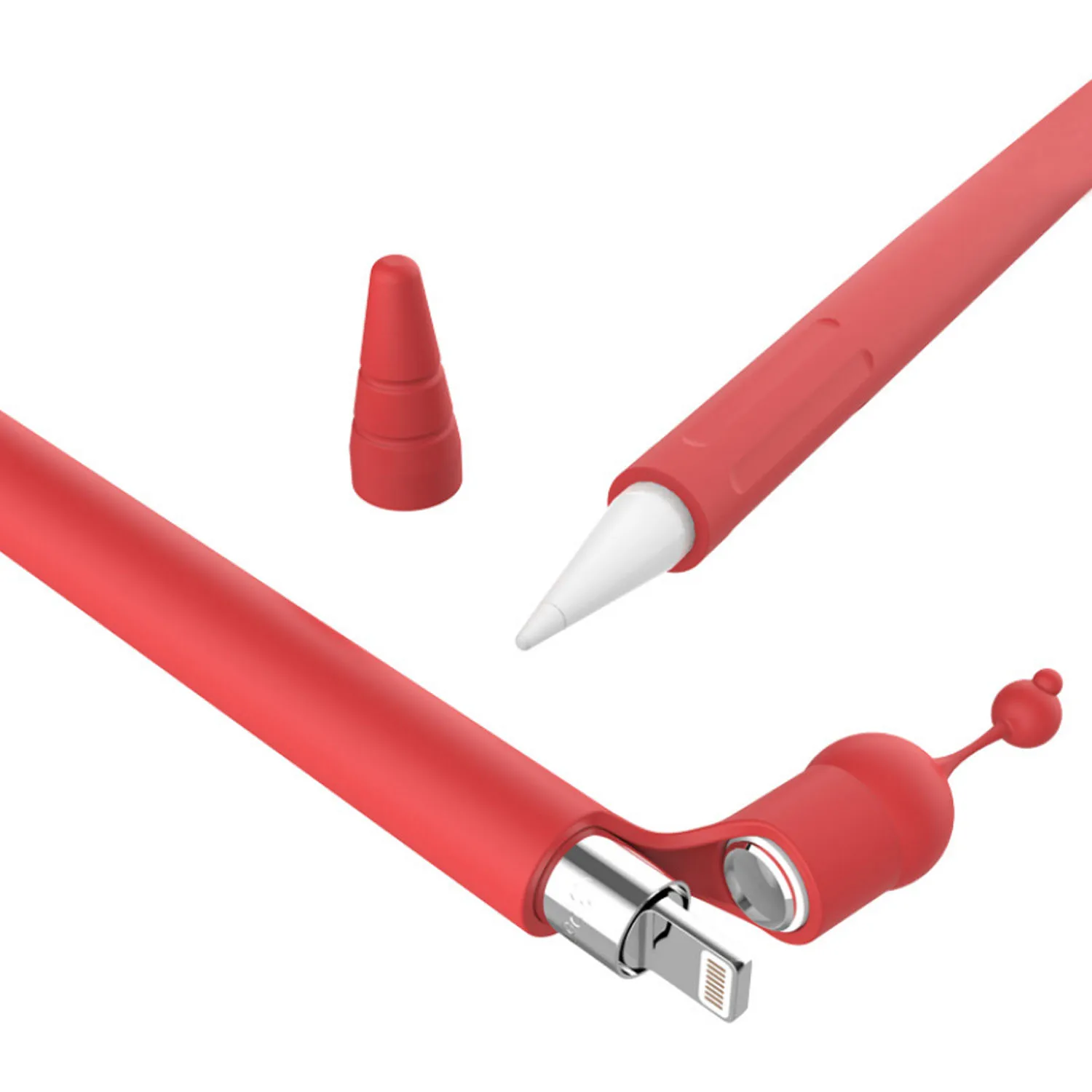 Силиконовый защитный чехол держатель с защитой от потери для Apple Pencil iPad ручка 1nd