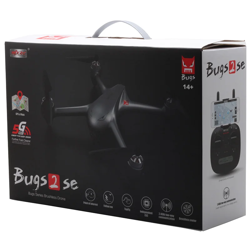 Новый бесщеточный двигатель MJX B2SE Радиоуправляемый Дрон 1080P HD камера 5G WiFi FPV