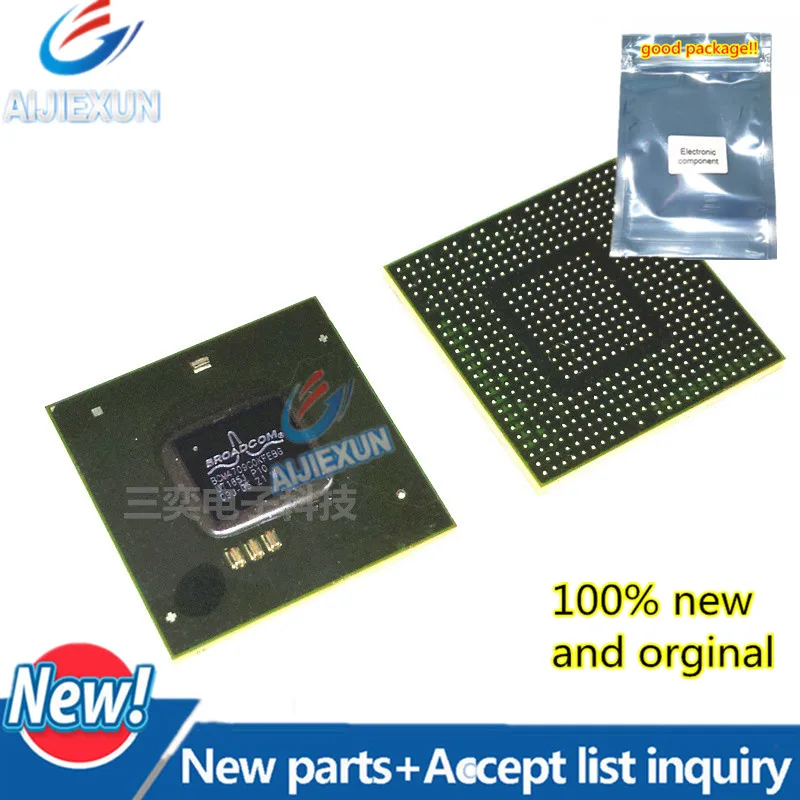 

Новинка 100%, оригинальный BCM4709C0KFEBG BCM4709COKFEBG BGA в наличии, 2 шт.