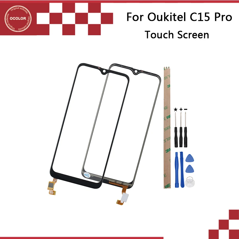 Сменный сенсорный экран ocolor для Oukitel C15 Pro сенсорная панель телефона + Инструменты
