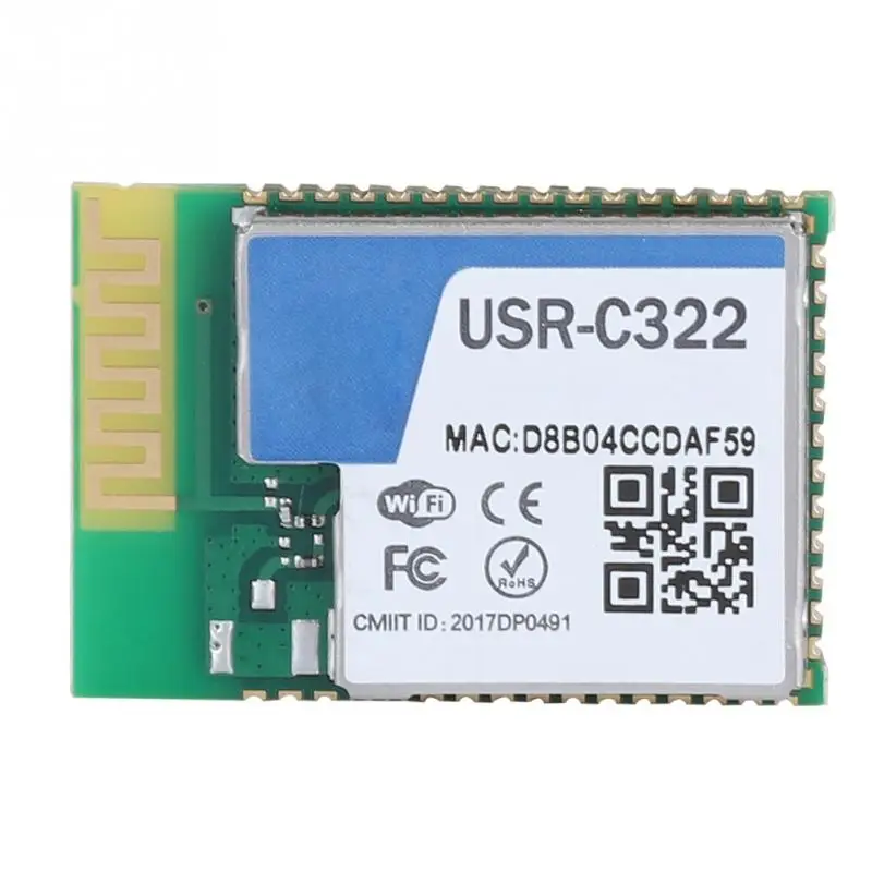 Новый мини UART серийный WIFI модуль беспроводной USR-C322 внешний внутренний антенный |