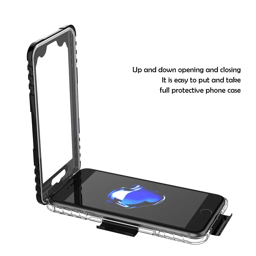 KISSCASE водонепроницаемый ударопрочный чехол для iPhone 6 6s 7 8 Plus Чехлы плавания