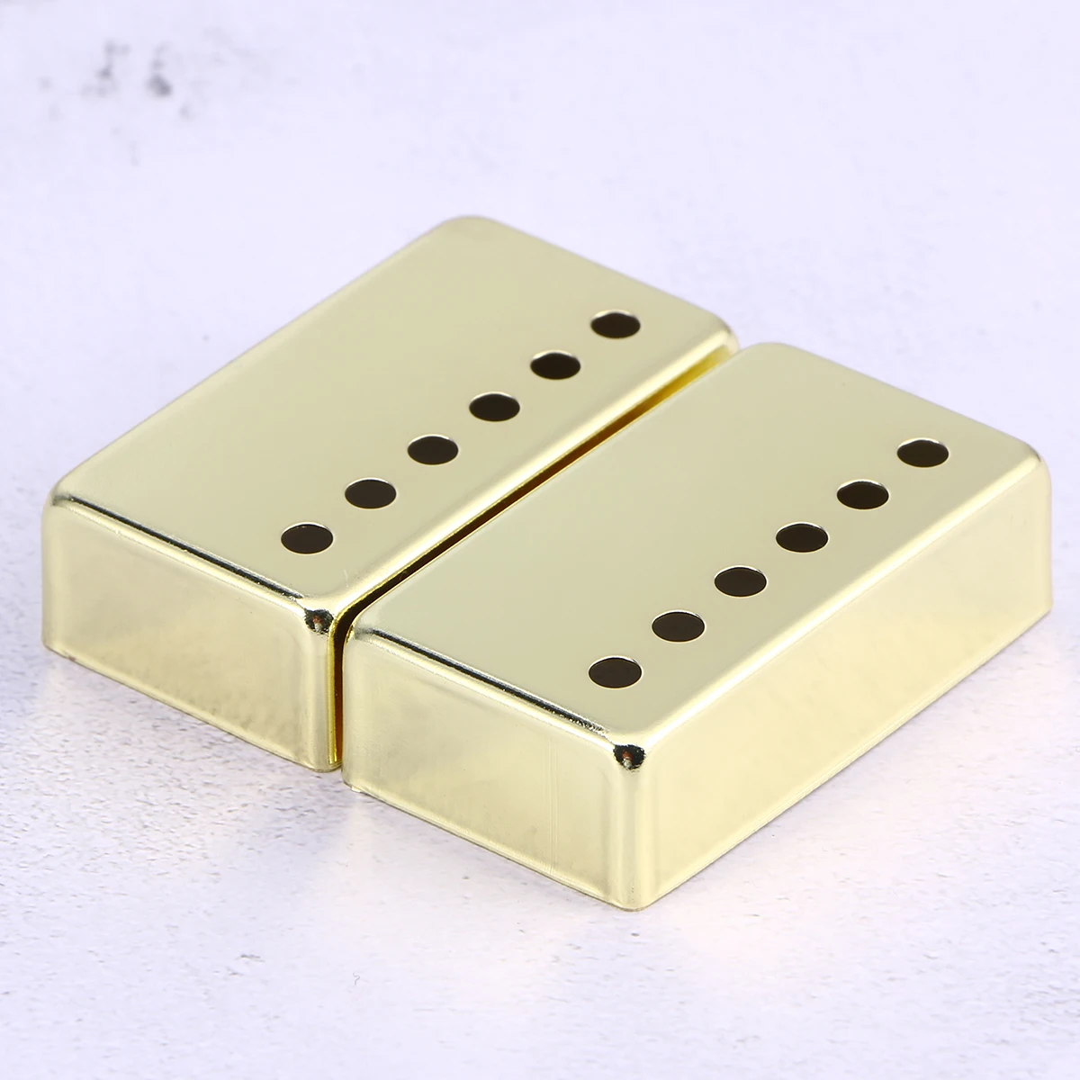 2 шт. хромированный металлический чехол с двойной катушкой для электрогитары в