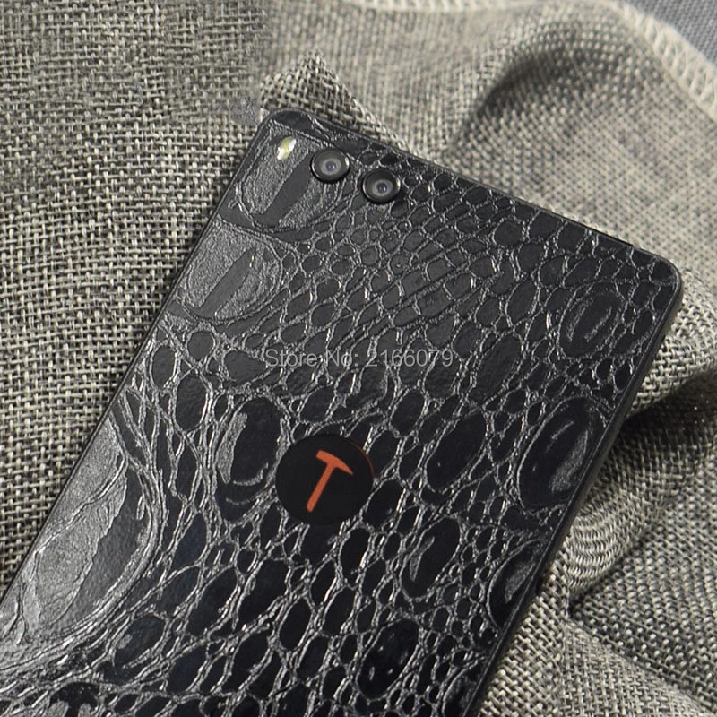 For Smartisan Nut 3 Nut3 / U3 5.99&quot Crocodile Snake Skin Pattern Leather Full Body Back Cover Matte Decals Wrap Sticker Film |