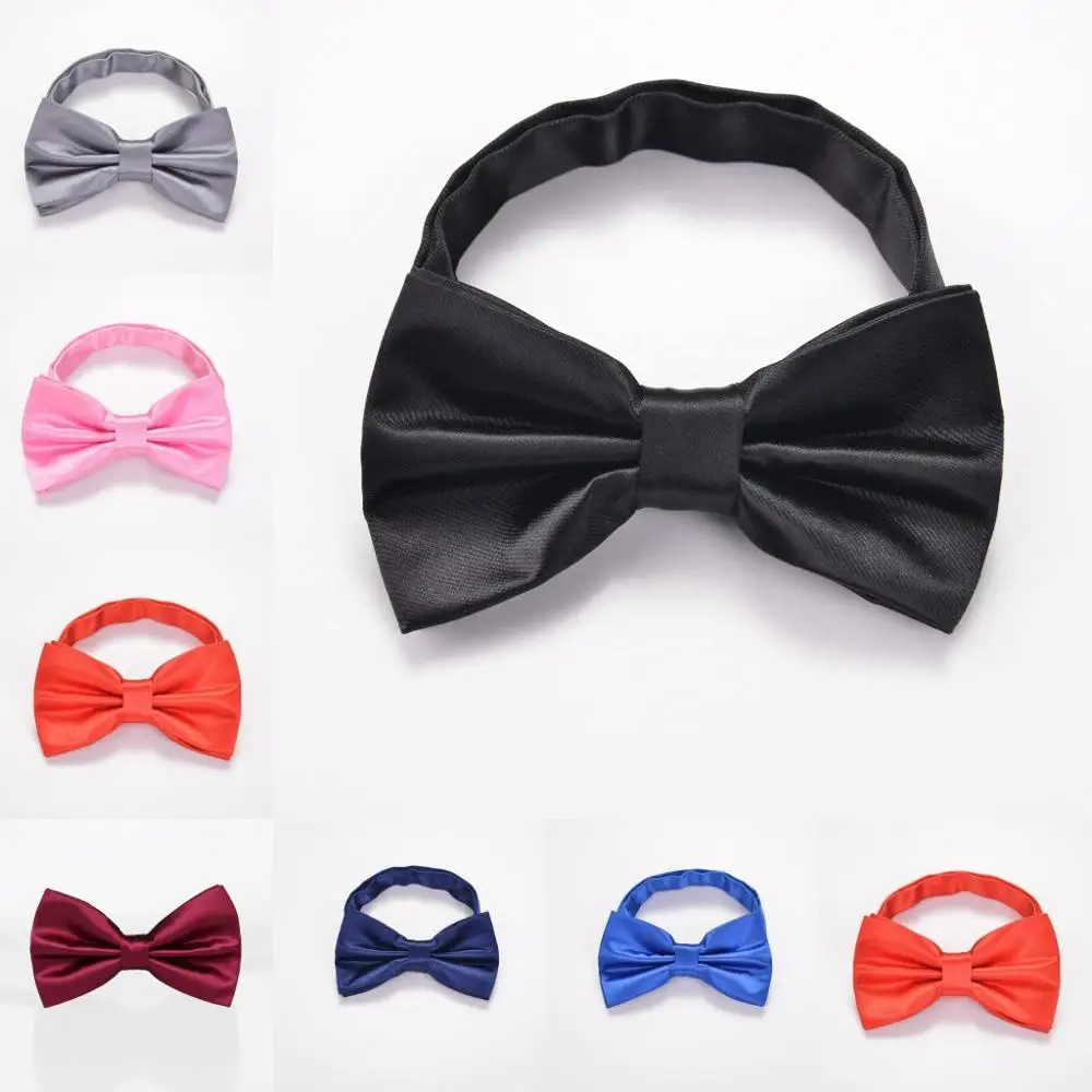 

Классический мужской галстук-бабочка, 7 однотонных цветов, мятный, зеленый, красный, черный, белый, зеленый