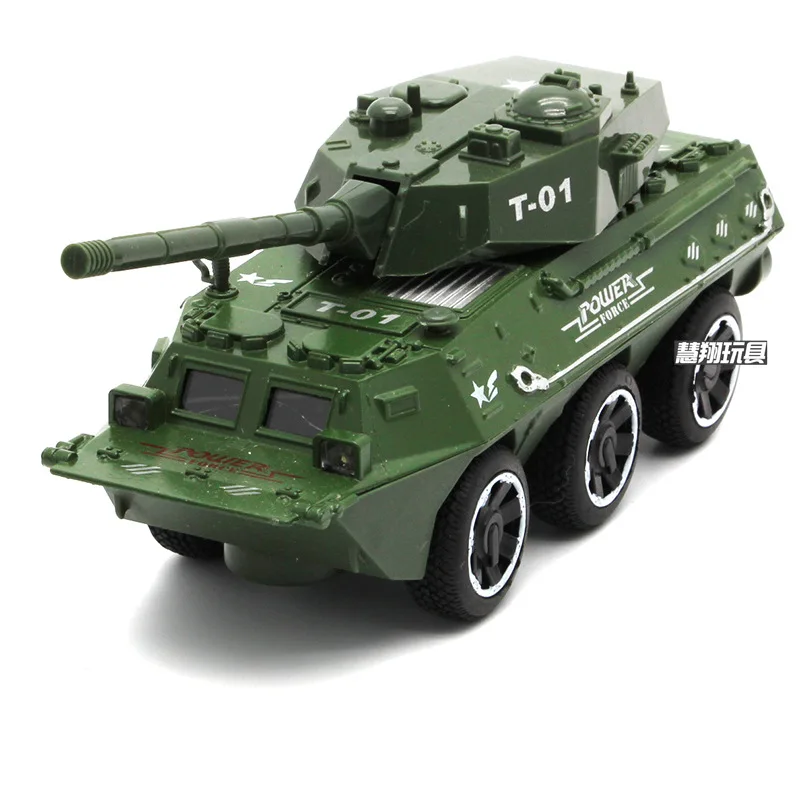 Armored Carriers Alloy Model with Light Simulation Sound 4 a Coating Children Military Toys |