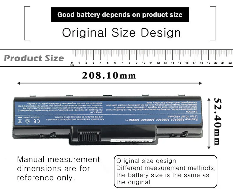Аккумулятор для ноутбука Acer Aspire 4732Z 5517 5332 5532 AS09A51 AS09A78 TJ61 TJ62 TJ64 TJ63 TJ65 TJ66 TJ67 TJ68 TJ71 TJ72 batteia (art.: 3920ca3ecb35f) - 3920ca3ecb35f
