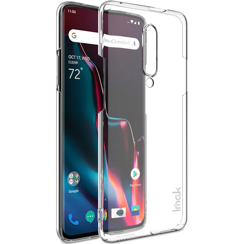 Прозрачный чехол Imak Air для Oneplus 7 Pro жесткий пластиковый из поликарбоната 7|Бамперы|